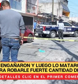 Primero lo engañaron y luego lo mataron a sangre fría para robarle fuerte cantidad de dinero