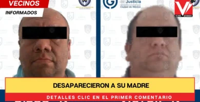 Desaparecieron a su madre