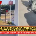 "Andan por todos lados": Revelan nuevos videos del ataque al equipo de Harfuch en Culiacán