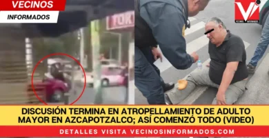 Discusión termina en atropellamiento de adulto mayor en Azcapotzalco; así comenzó todo (VIDEO)