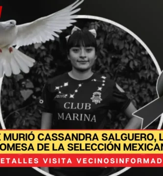 ¿De qué murió Cassandra Salguero, la joven promesa de la Selección Mexicana?