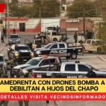 Mayiza amedrenta con drones bomba a rivales; debilitan a hijos del Chapo