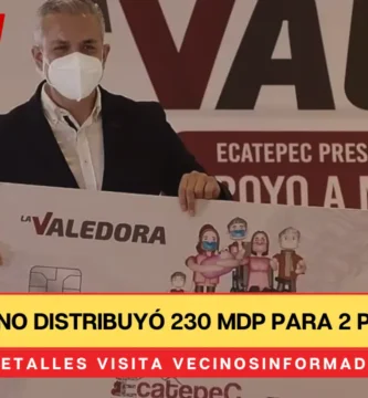 Ecatepec no distribuyó 230 mdp para 2 programas