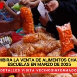 SEP prohibirá la venta de alimentos chatarra en escuelas en marzo de 2025