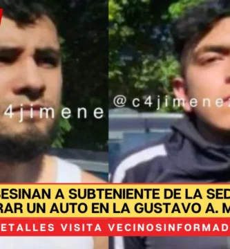 Sujetos asesinan a subteniente de la SEDENA, quería comprar un auto en la Gustavo A. Madero