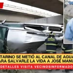 VIDEO: Catarino se metió al canal de aguas negras para salvarle la vida a José Manuel