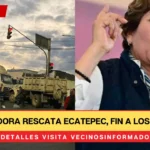 Gobernadora rescata Ecatepec, fin a los bloqueos