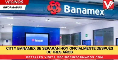 Citi y Banamex se separan hoy oficialmente después de tres años