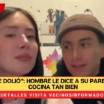 “Eso sí me dolió”: Hombre le dice a su pareja que no cocina tan bien