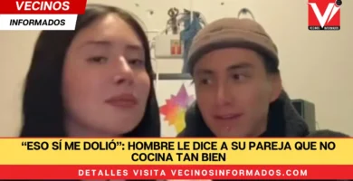 “Eso sí me dolió”: Hombre le dice a su pareja que no cocina tan bien