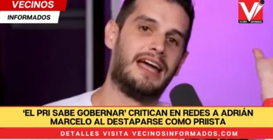 ‘El PRI sabe gobernar’ critican en redes a Adrián Marcelo al destaparse como priista