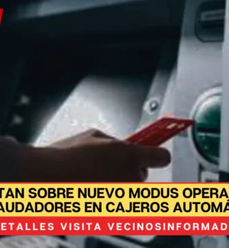 Alertan sobre nuevo modus operandi de defraudadores en cajeros automáticos de CDMX y el Edomex