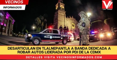 Desarticulan en Tlalnepantla a banda dedicada a robar autos liderada por PDI de la CDMX