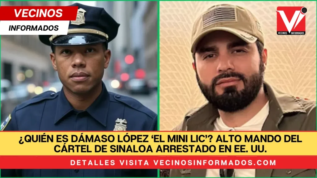 ¿Quién es Dámaso López ‘El Mini Lic’? Alto mando del Cártel de Sinaloa arrestado en EE. UU.