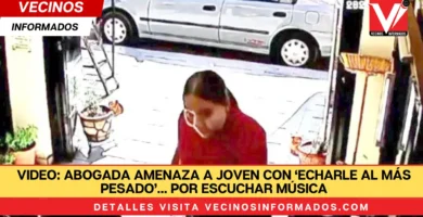 VIDEO: Abogada amenaza a joven con ‘echarle al más pesado’… por escuchar música