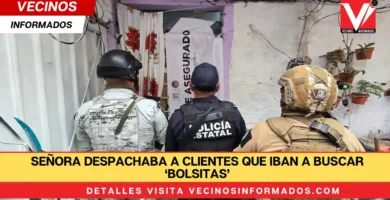 Señora despachaba a clientes que iban a buscar ‘bolsitas’