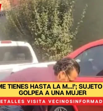 VIDEO: ‘¡Ya me tienes hasta la m…!’; sujeto arrastra y golpea a una mujer