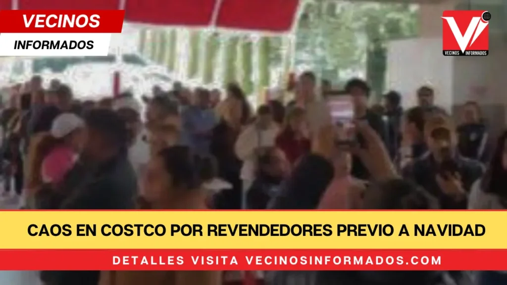 Caos en Costco por revendedores previo a Navidad