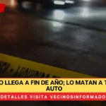 ATAQUE: Taxista no llega a fin de año; lo matan a tiros en su auto