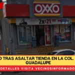 Cae ex reo tras asaltar tienda en la col. Chalma de Guadalupe, en la Gustavo A. Madero