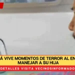 VIDEO Papá vive momentos de terror al enseñarle a manejar a su hija