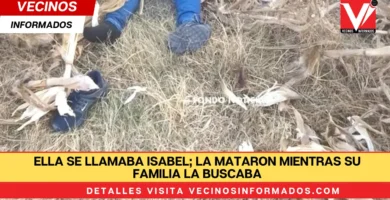 Ella se llamaba Isabel; la mataron mientras su familia la buscaba