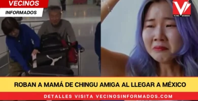 Roban a mamá de Chingu Amiga al llegar a México