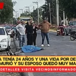 Esmeralda tenía 24 años y una vida por delante; ella murió y su esposo quedó muy mal