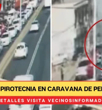 Explota pirotecnia en caravana de peregrinos en Tecámac