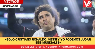 Guillermo Ochoa manda mensaje a sus detractores; «Solo Cristiano Ronaldo, Messi y yo podemos jugar seis mundiales»