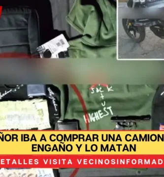 Señor iba a comprar una camioneta; era un engaño y lo matan