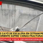 Niña que cayó de escalera en Cetram Periférico Oriente sufrió varias fracturas; sigue hospitalizada: Semovi