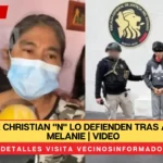 Padres de Christian "N" lo defienden tras agresión a Melanie | VIDEO