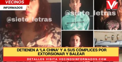 Detienen a ‘La China’ y a sus cómplices por extorsionar y balear a taxistas en la col. Zona Escolar, en la GAM