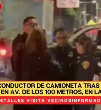 Balean a conductor de camioneta tras altercado vial en Av. de los 100 Metros, en la GAM