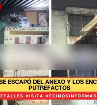 Pareja se escapó del anexo y los encuentran putrefactos