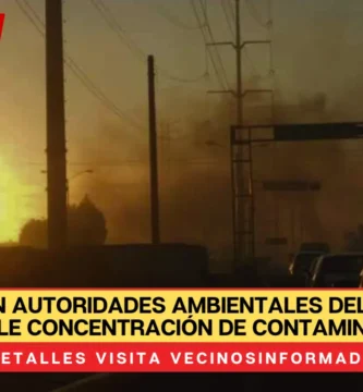 Alertan autoridades ambientales del EdoMéx posible concentración de contaminantes durante las fiestas decembrinas