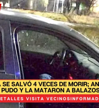 Alejandra se salvó 4 veces de morir; anoche ya no pudo y la mataron a balazos