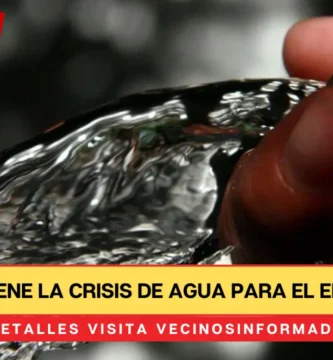Ahí viene la crisis de agua para el Edomex