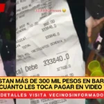 VIDEO Gastan más de 300 mil pesos en bar; discuten por cuánto les toca pagar en video viral