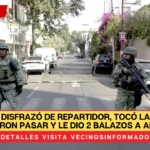 Sicario se disfrazó de repartidor, tocó la puerta, lo dejaron pasar y le dio 2 balazos a Adrián