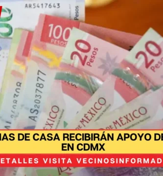 Mujeres Amas de Casa Recibirán Apoyo de 2 Mil Pesos en CDMX