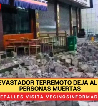 VIDEOS: Devastador terremoto deja al menos 130 personas muertas