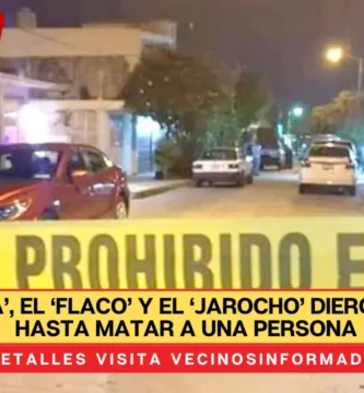 SALVAJES: La ‘Güera’, el ‘Flaco’ y el ‘Jarocho’ dieron golpes hasta matar a una persona
