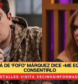 VIDEO Mamá de ‘Fofo’ Márquez dice «me equivoqué en consentirlo»