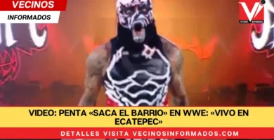 VIDEO: Penta «saca el barrio» en WWE: «Vivo en Ecatepec»