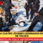 Rescatan a cuatro jóvenes lesionados en el Nevado de Toluca