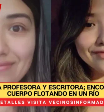 Jessica era profesora y escritora; encontraron su cuerpo flotando en un río