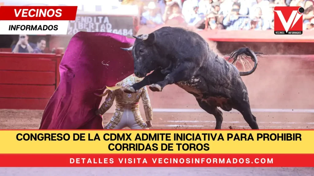 Congreso de la CDMX admite iniciativa para prohibir corridas de toros