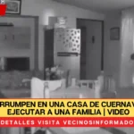 Sicarios irrumpen en una casa de Cuernavaca para ejecutar a una familia | VIDEO